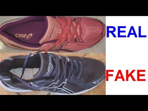 how do you know if asics shoes are fake|spotting asics shoes.